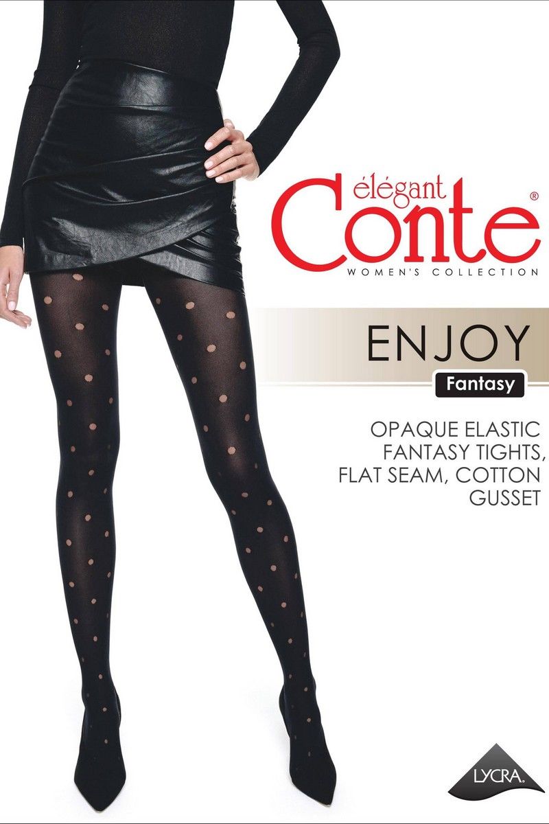 Колготки Conte Elegant Fantasy_ENJOY_Nero
