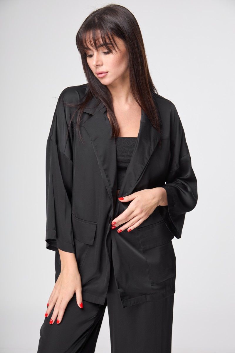 Брючный костюм Anelli 1205 черный