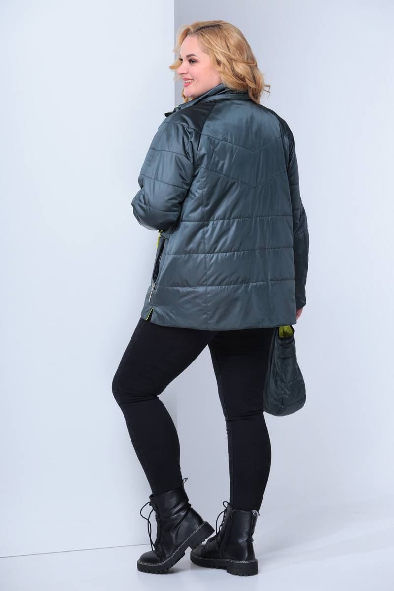 Женская куртка Shetti 2057-1 изумруд