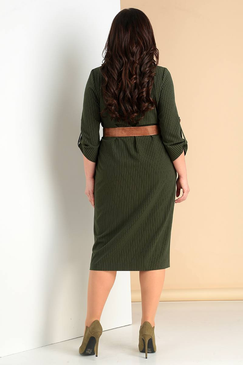 Платья Liona Style 684 хаки