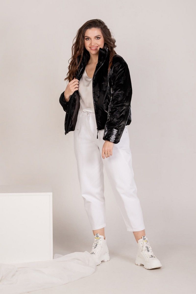 Женская куртка Mislana 7251 черный