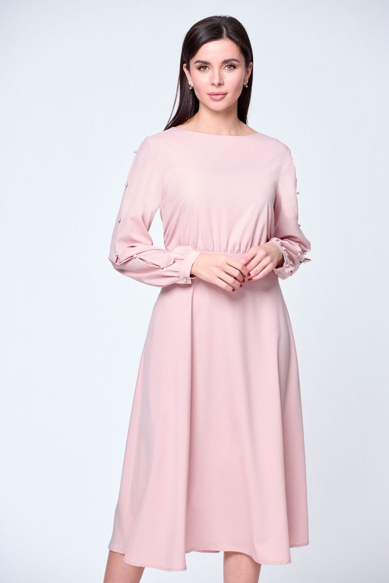 Платья Anelli 1128 пудра