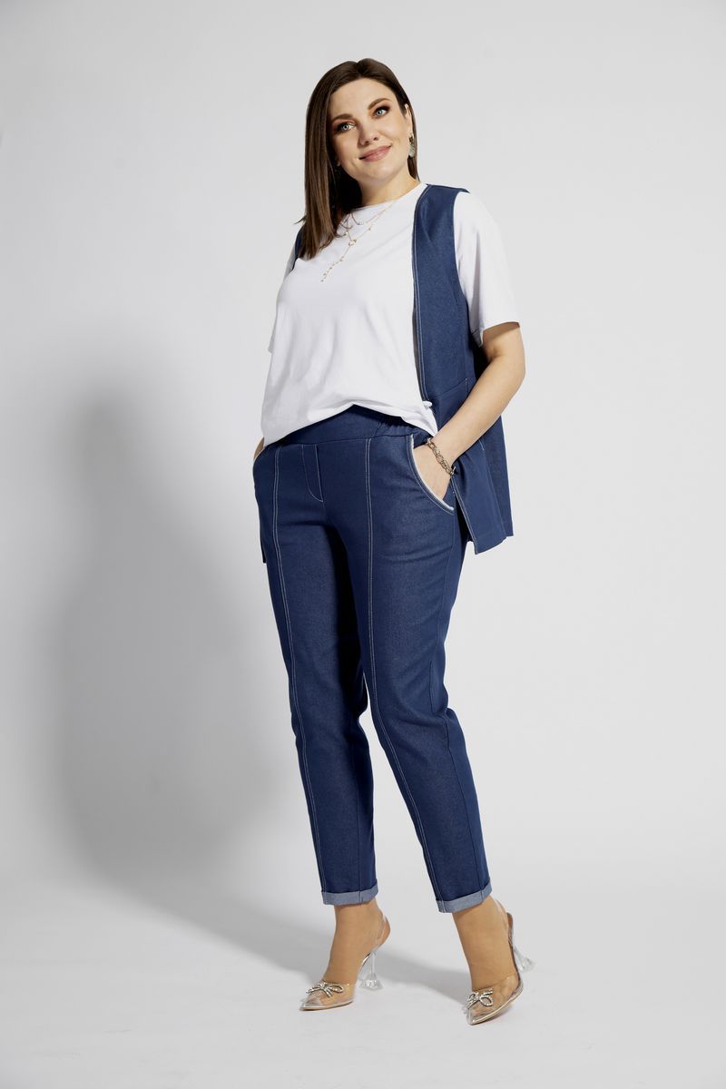 Жилеты BegiModa 7003 темно-синий