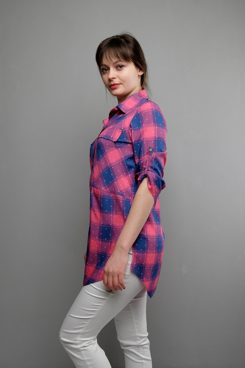Туники Mita ЖМ933 синий/фуксия