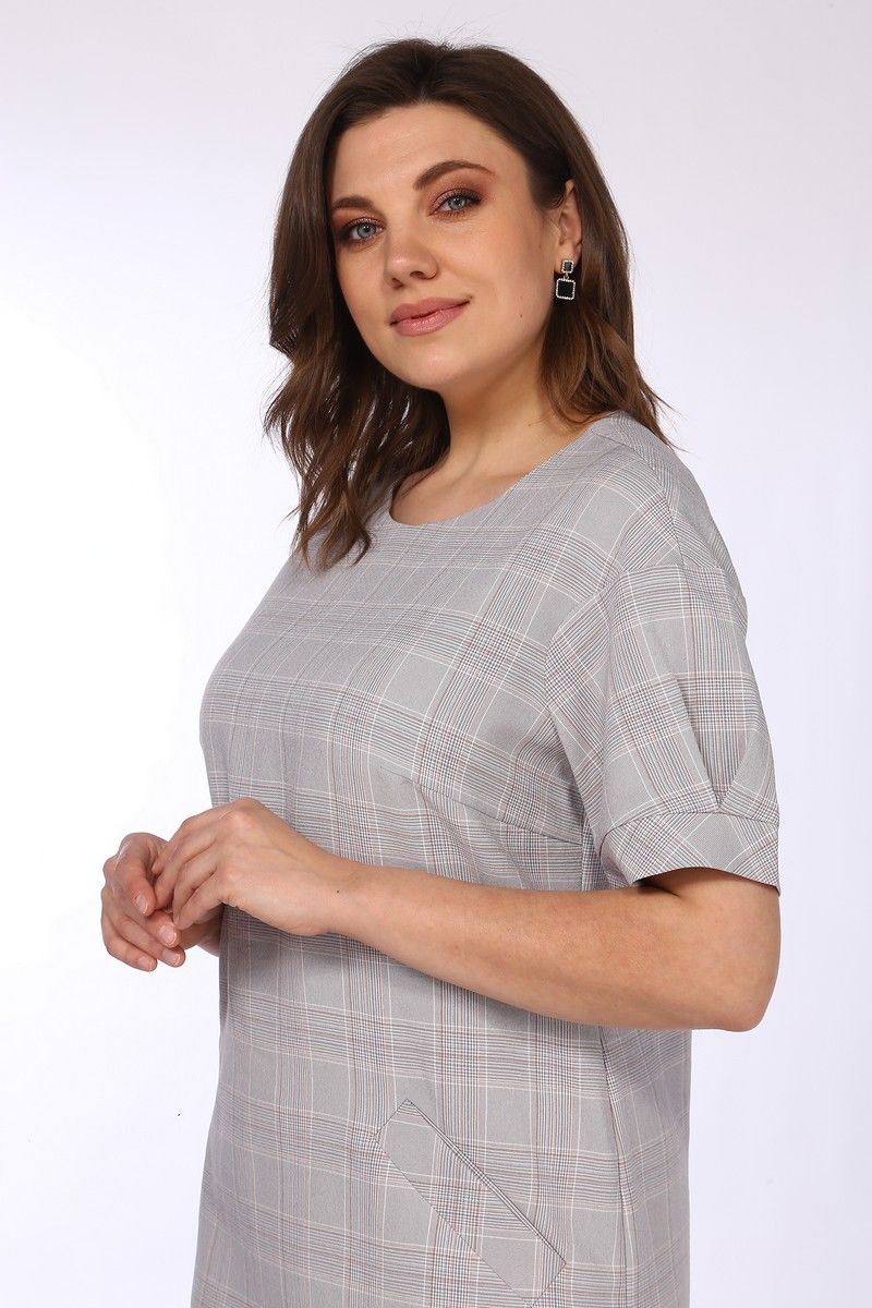 Платья Lady Style Classic 1558 серый