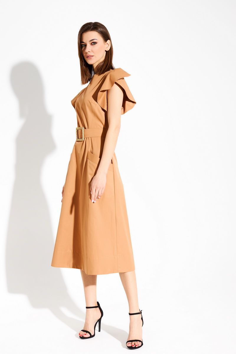 Платья DiLiaFashion 0626 бежевый