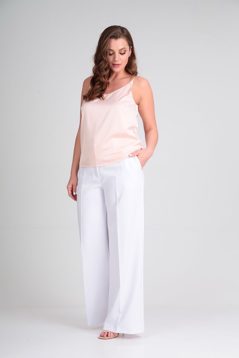 Брюки Lady Line 507 белый