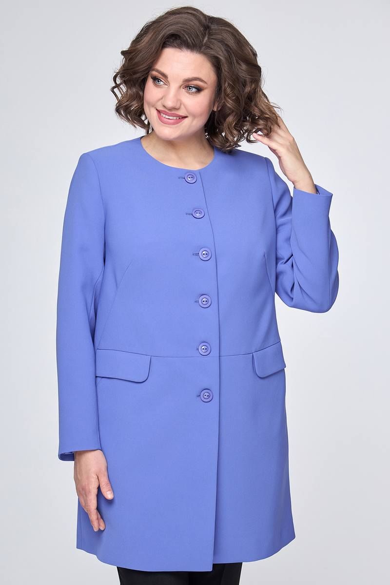 Женский плащ Zlata 4418 голубой