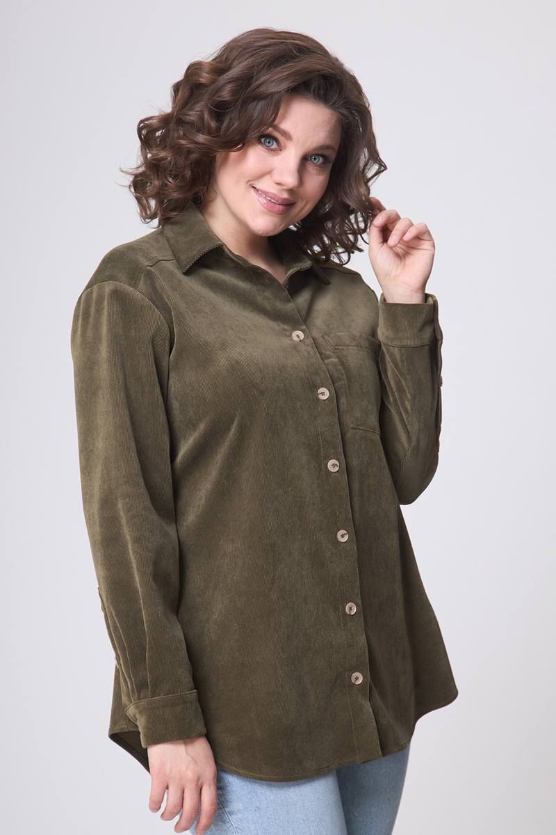 Блузы Zlata 4415 хаки