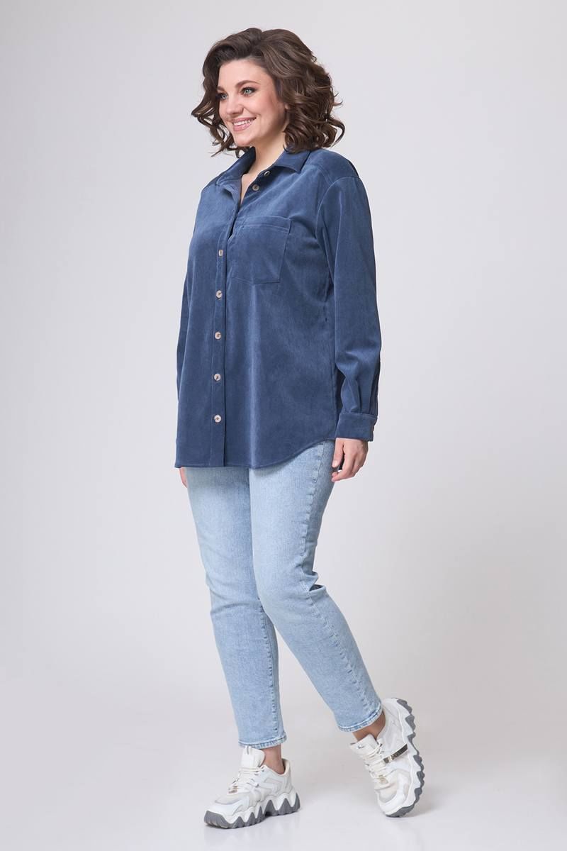 Блузы Zlata 4415 голубика