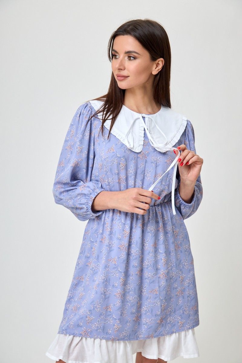 Платья Anelli 1235 голубой