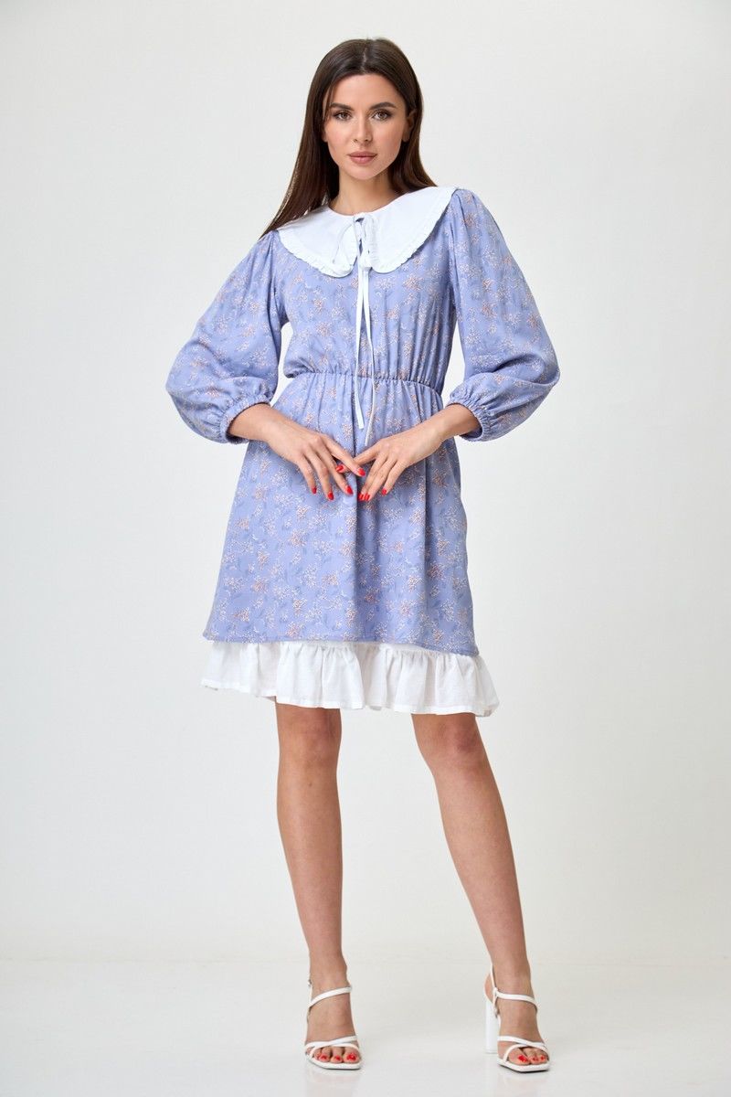Платья Anelli 1235 голубой