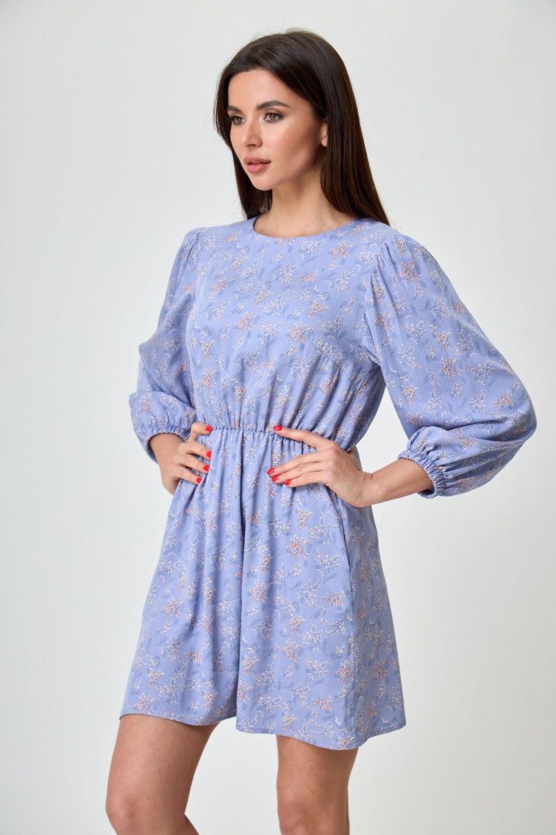 Платья Anelli 1235 голубой
