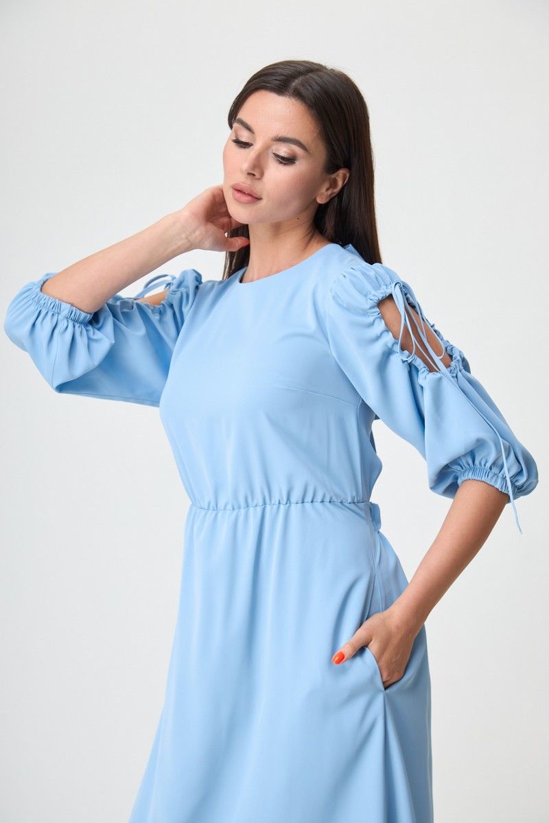 Платья Anelli 1264 голубой