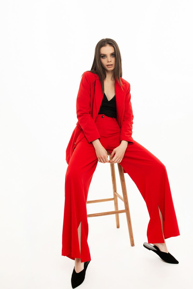 Брюки AURA of the day 4054 красный