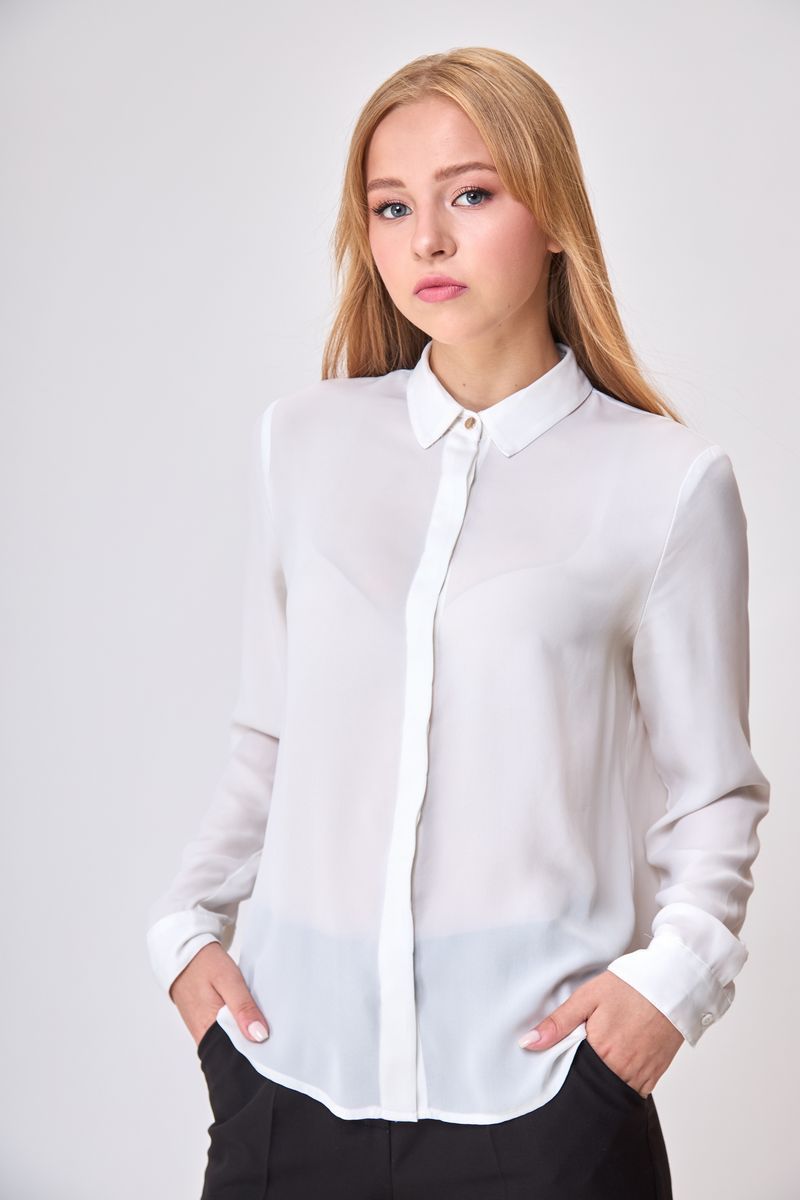 Блузы T&N 7300 белый