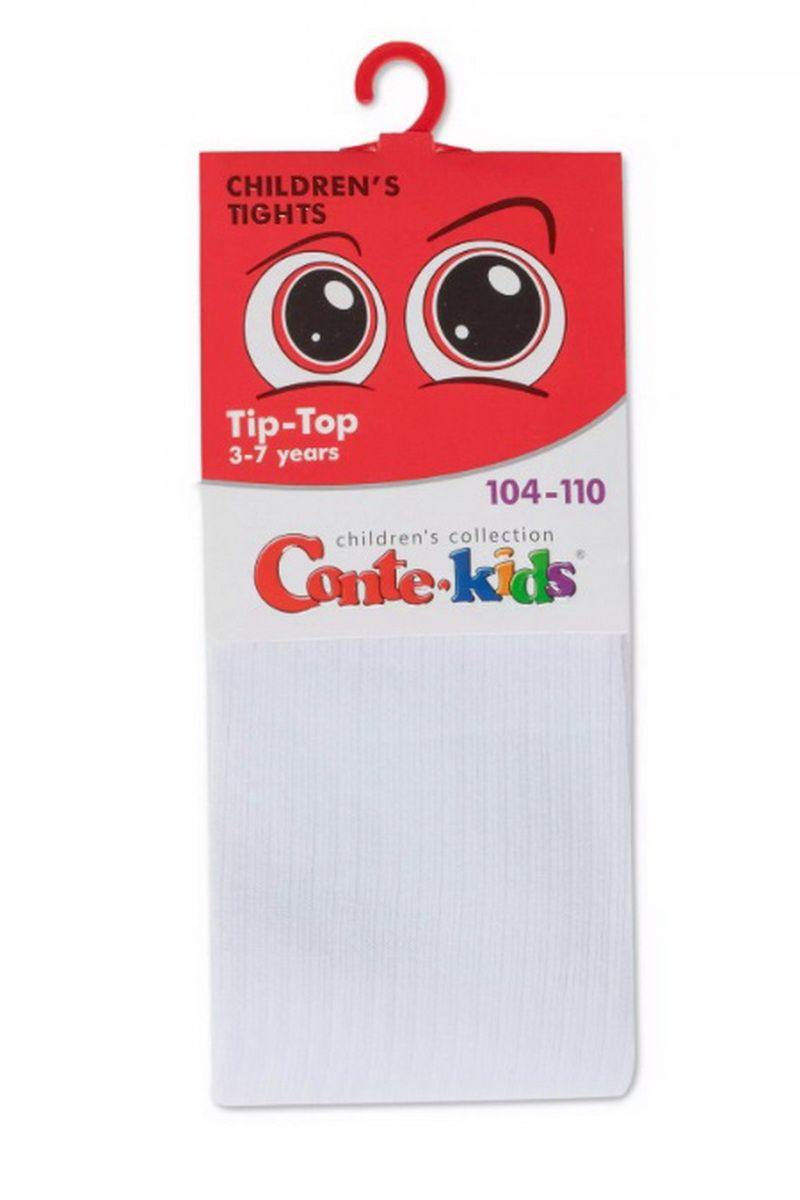 Колготки, носки и гольфы Conte Elegant Conte-kids_TIP-TOP_566-2_белый