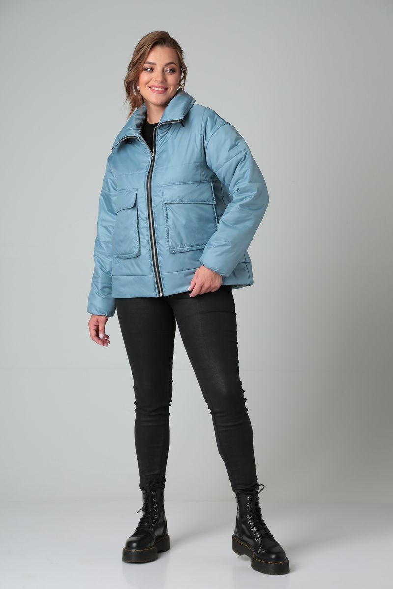 Женская куртка Modema м.1030 джинс