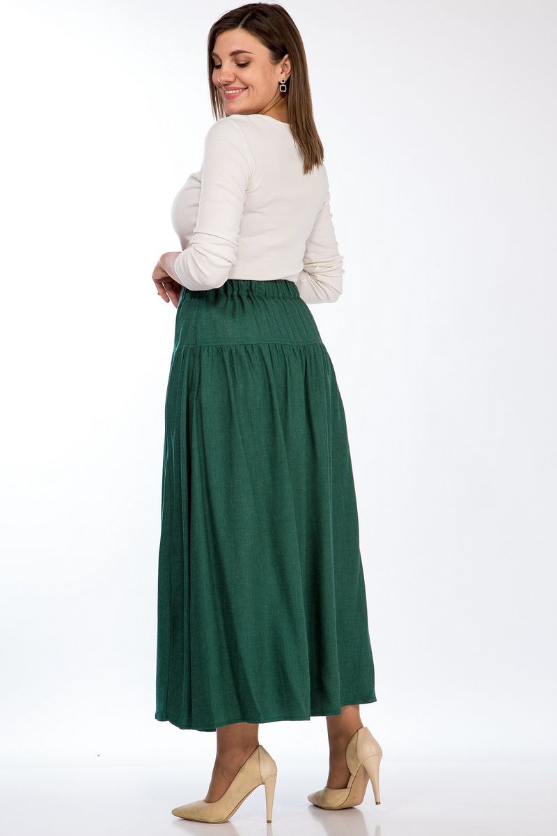 Юбки Lady Style Classic 2582 изумрудно-зеленый
