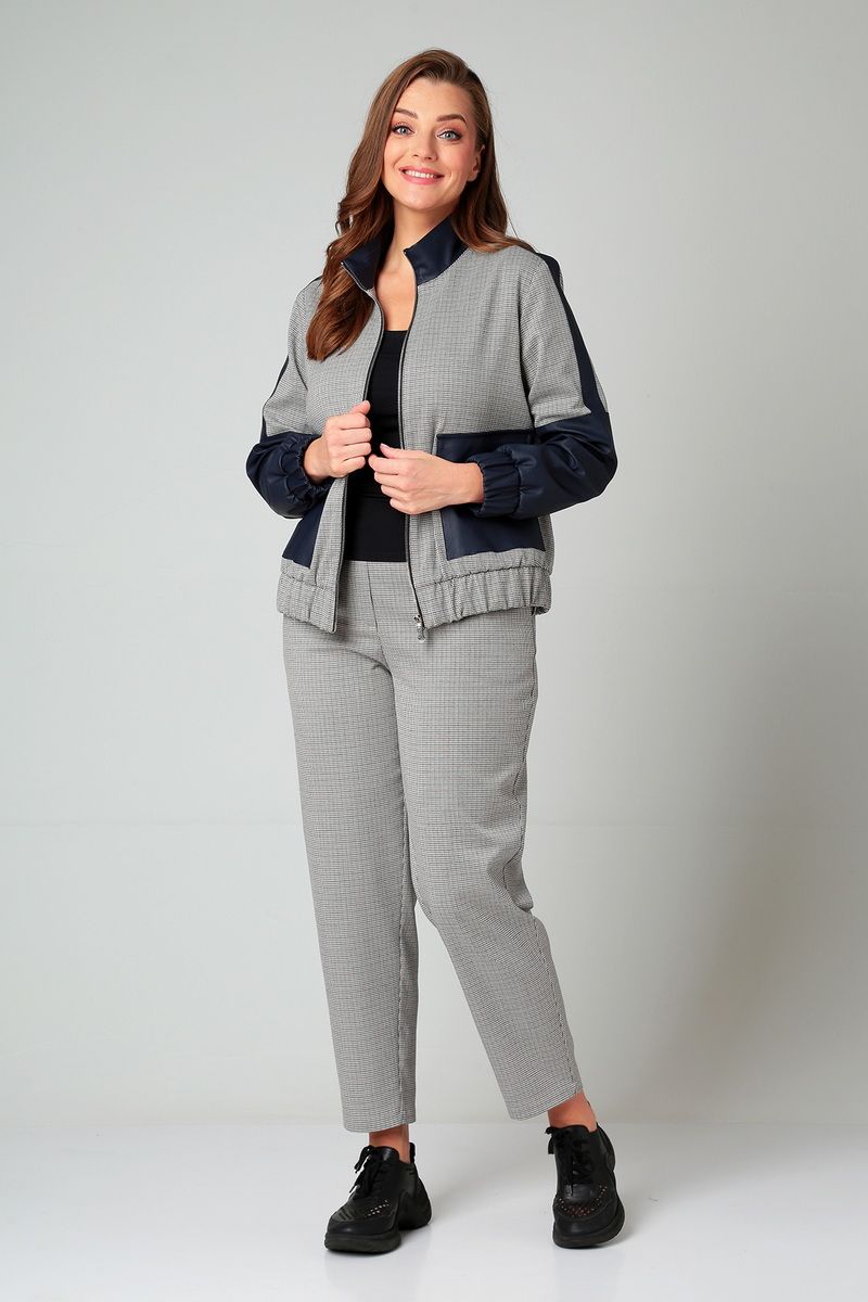 Брючный комплект Liona Style 855 синий