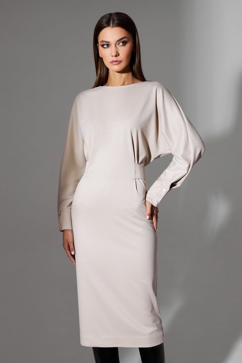 Платья DiLiaFashion 0665 бежевый