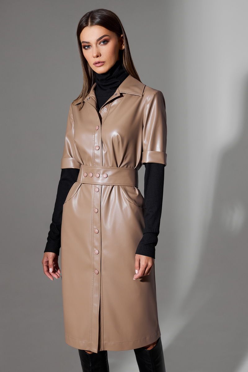 Платья DiLiaFashion 0671 бежевый