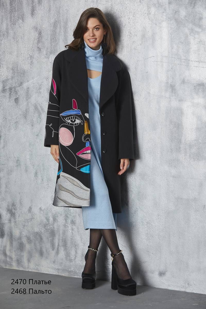 Женское пальто NiV NiV fashion 2468