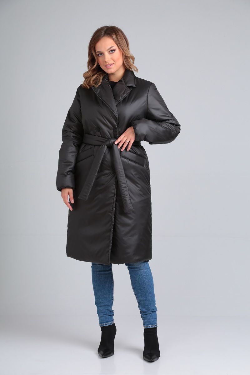 Женское пальто Modema м.1039/1 черный