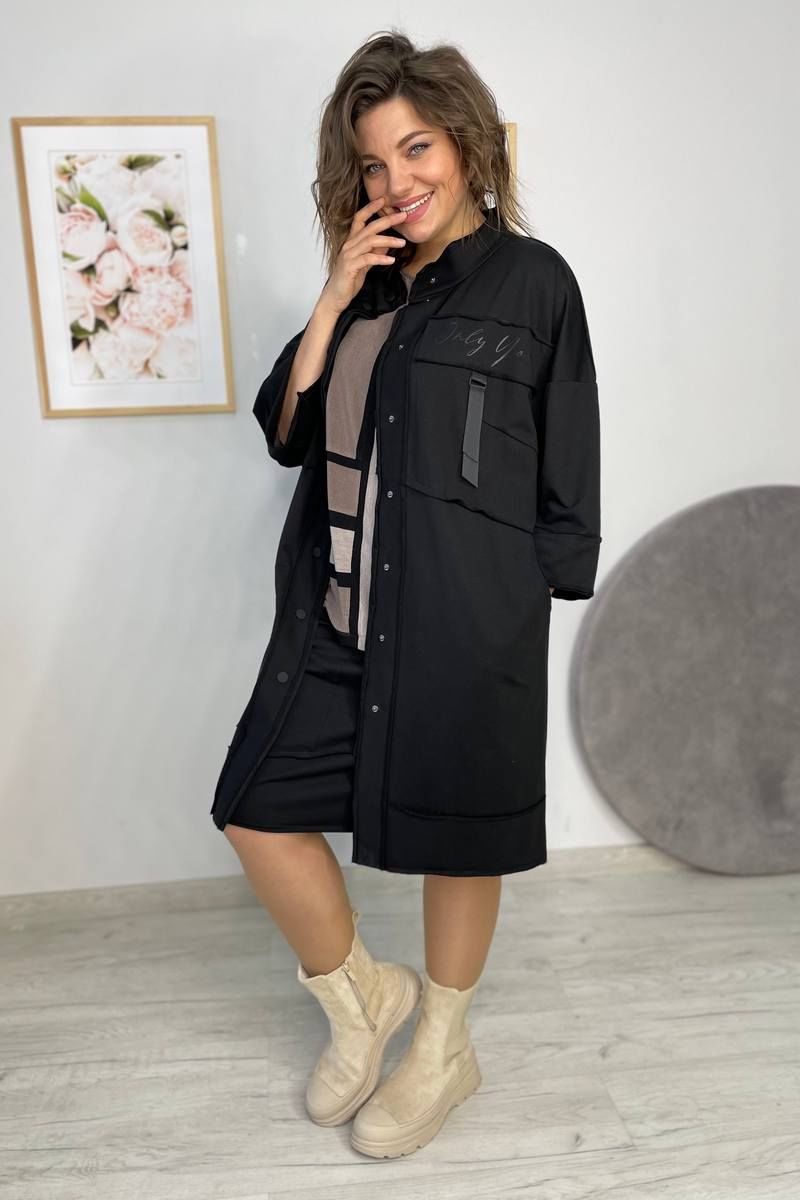 Кардиганы Rumoda 2019/1 черный