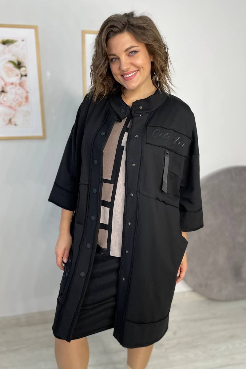 Кардиганы Rumoda 2019/1 черный