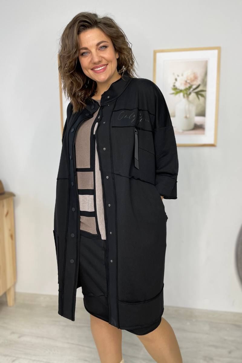 Кардиганы Rumoda 2019/1 черный