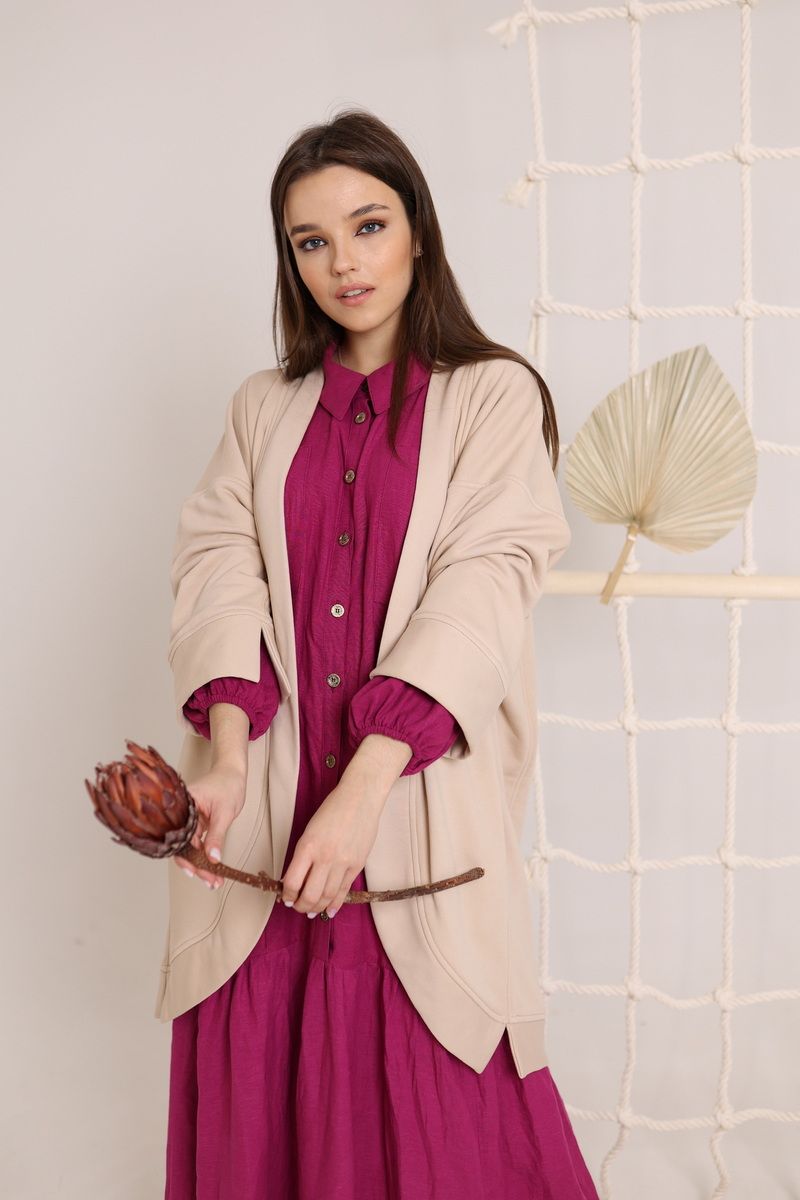 Кардиганы АМУЛЕТ 2148 капучино