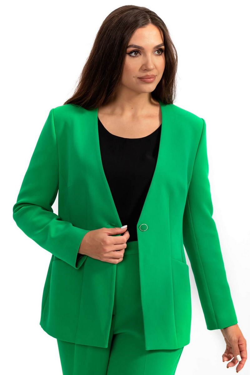 Брючный костюм Mislana 251 зеленый