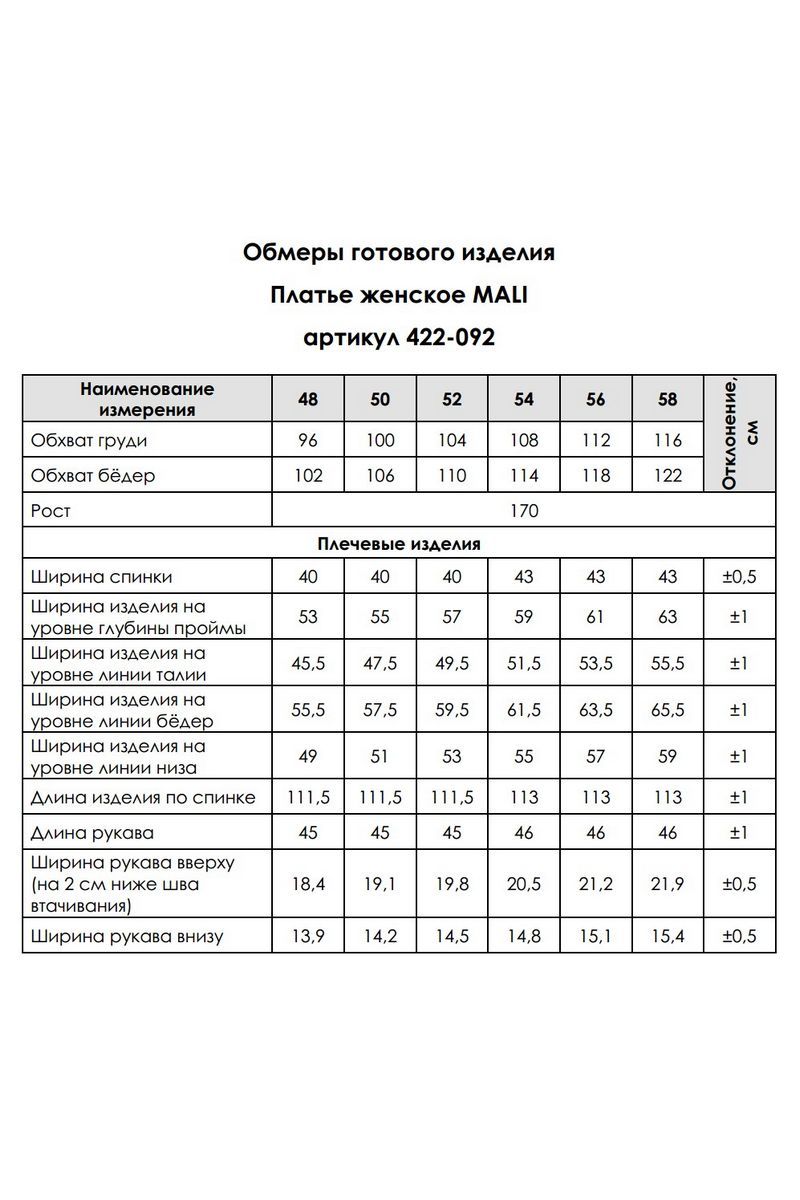 Платья MALI 422-092 синий