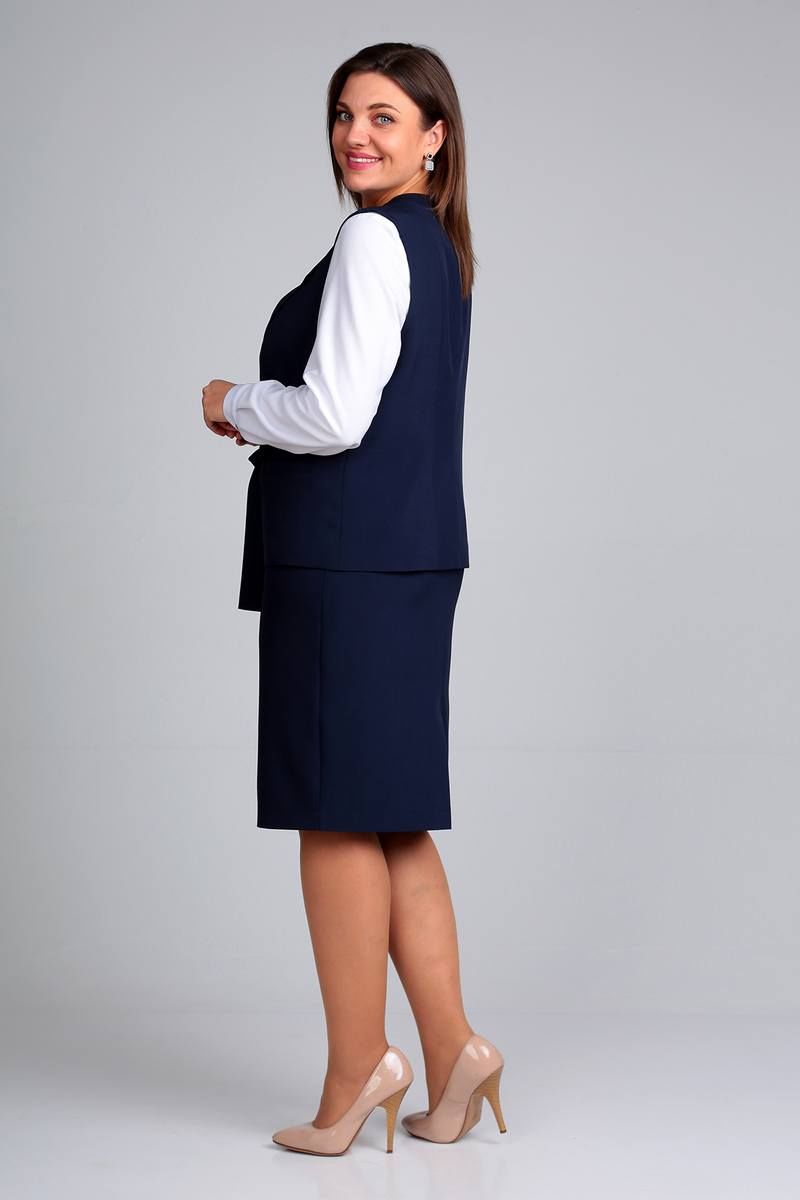 Юбочный комплект Liona Style 861 темно-синий