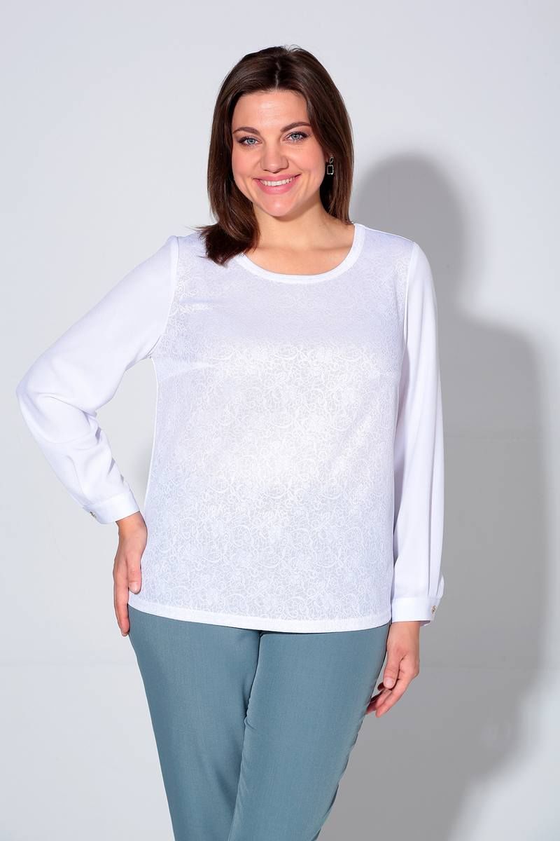 Брючный комплект Liona Style 860 пепельно-голубой