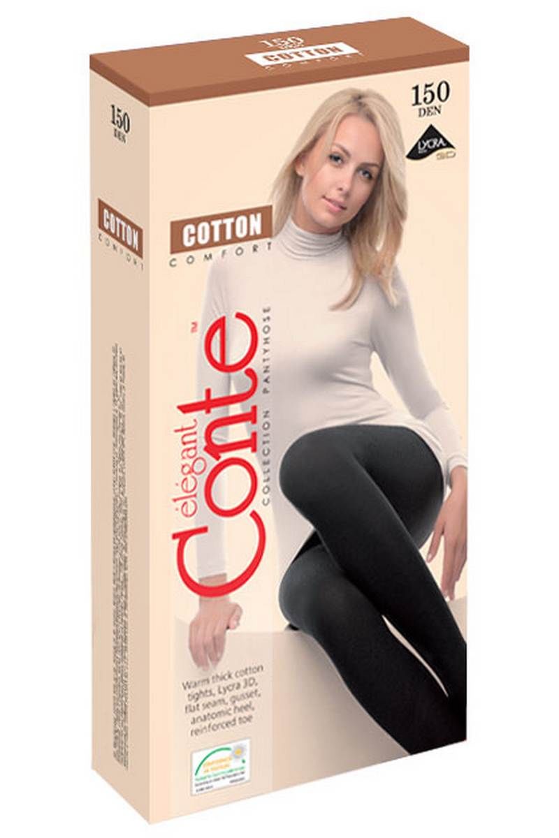 Колготки Conte Elegant Cotton_150/1_Nero