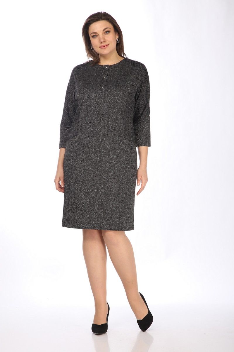 Платье Lady Style Classic 1492 серый