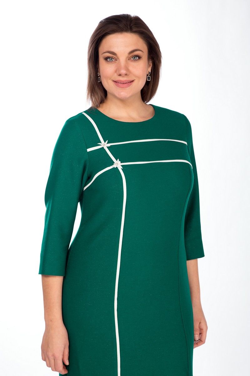 Платье Lady Style Classic 1500 зеленый 3
