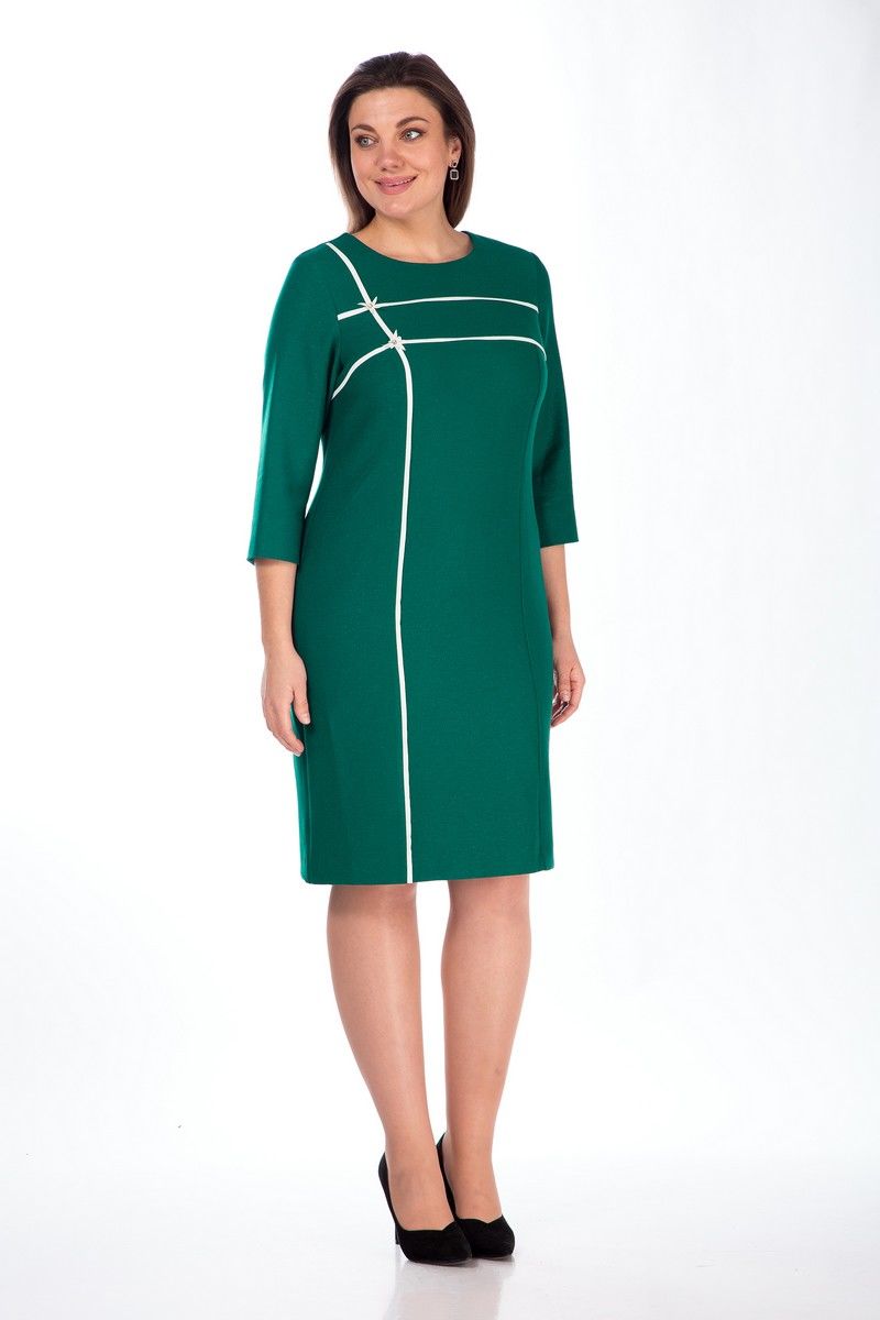 Платье Lady Style Classic 1500 зеленый 2