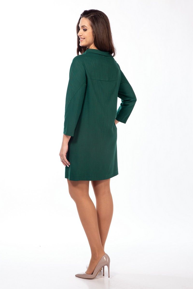 Платье Lady Style Classic 1520/2 изумрудный 4