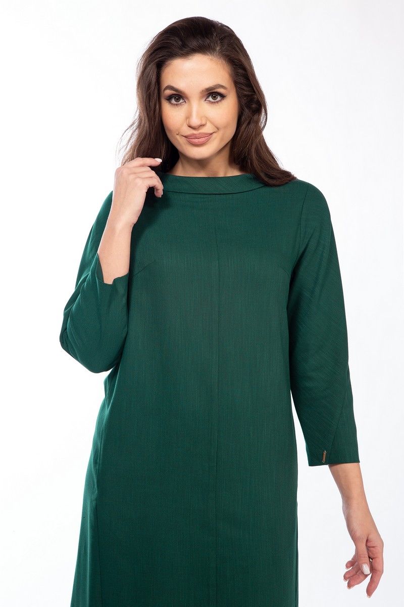Платье Lady Style Classic 1520/2 изумрудный 3