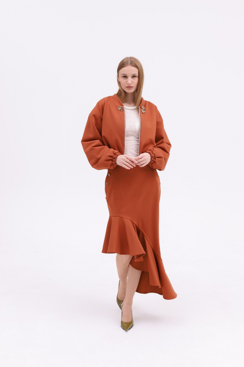 Юбка MASHA SKORINA MS-3-101 медный 4