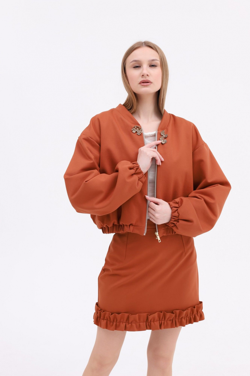 Бомбер MASHA SKORINA MS-SKJ-001 медный