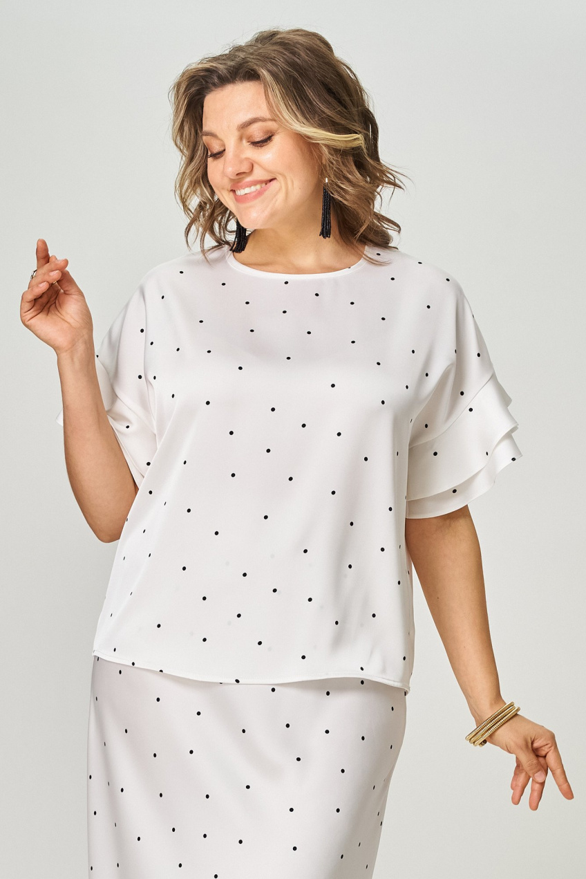 Блуза Rumoda 2297_молочный 2