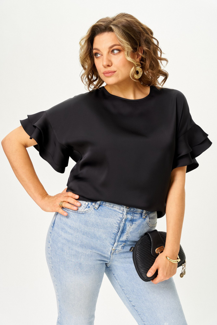 Блуза Rumoda 2297_черный 5