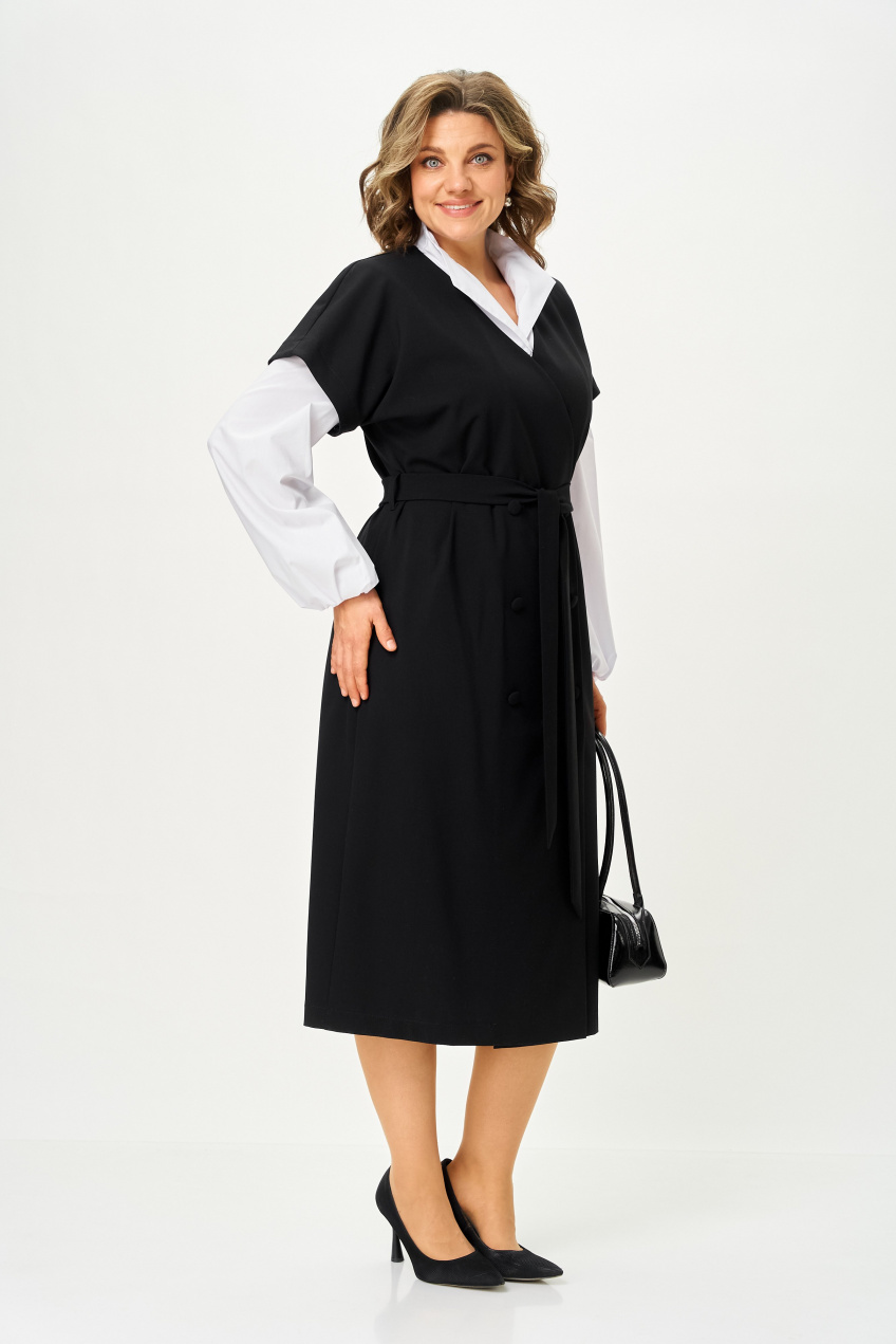 Блуза, сарафан Lady Secret 26328 черный+белый 2