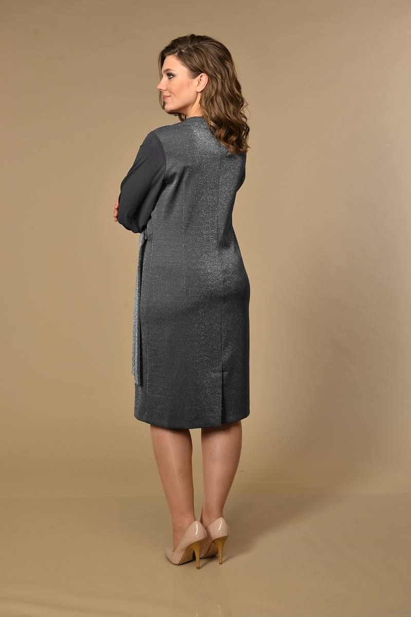 Платье Lady Style Classic 1713/1 графитовый 3