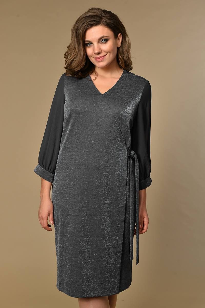 Платье Lady Style Classic 1713/1 графитовый 2