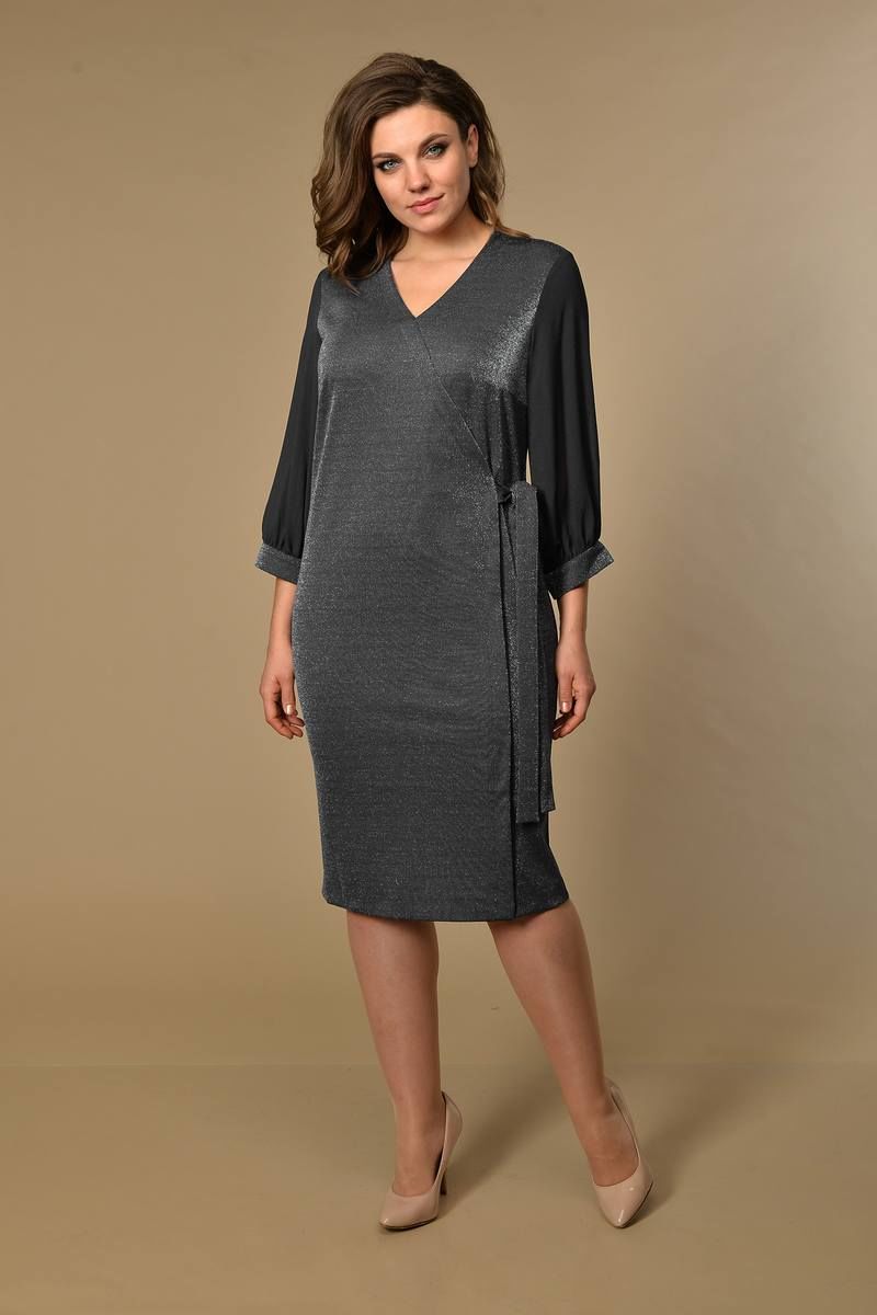 Платье Lady Style Classic 1713/1 графитовый
